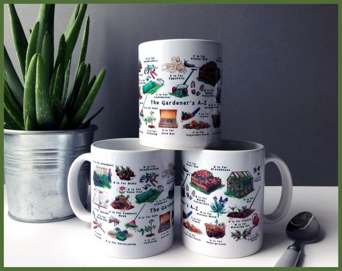 Gardeners A to Z Mug