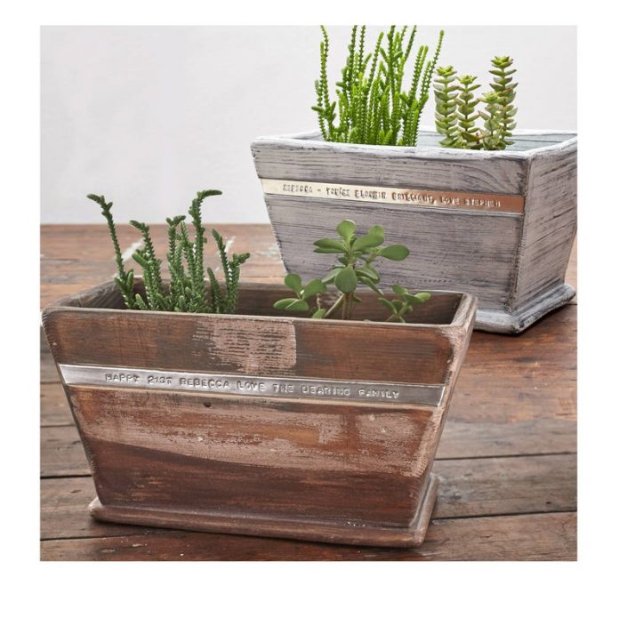 Wooden Pot Planter